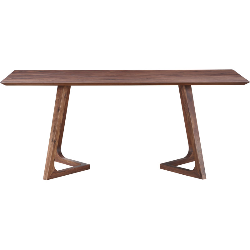Fischer Walnut Wood Dining Table