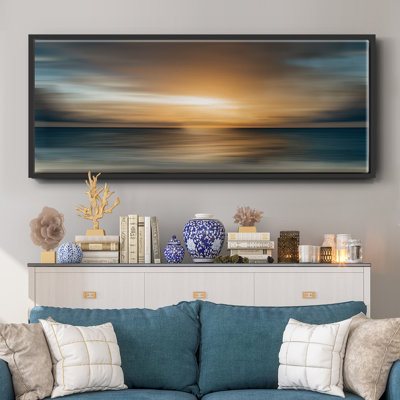 In The Beginning- Framed Canvas