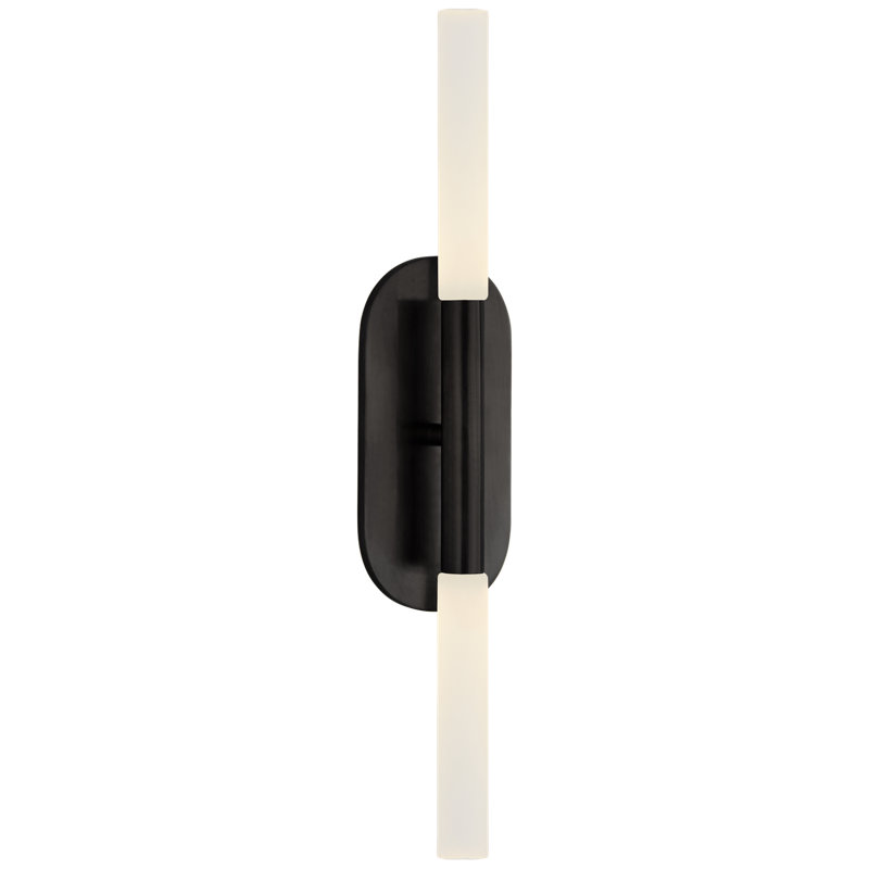 Kelly Wearstler Rousseau Medium Vanity Sconce, Bronze