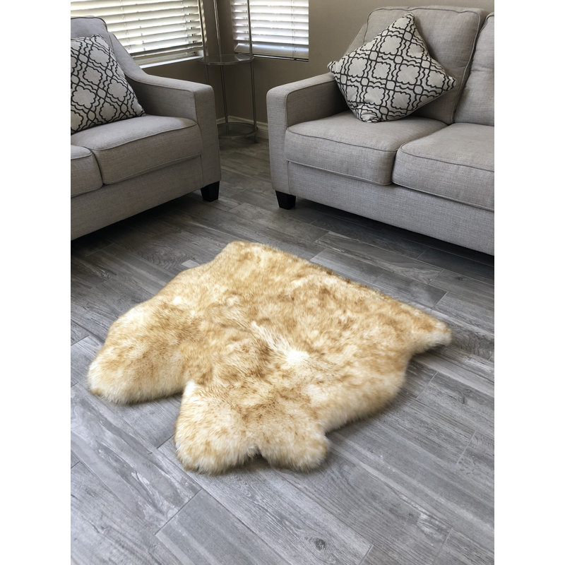Tapis beige Wicklund, Nouveauté 3 pi x 4 pi