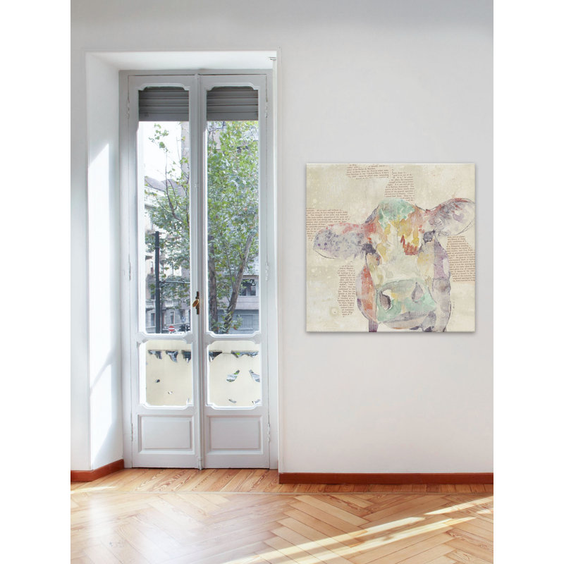Farm Collage IV - Wrapped Canvas Print, 46 cm H x 46 cm W x 4 cm D