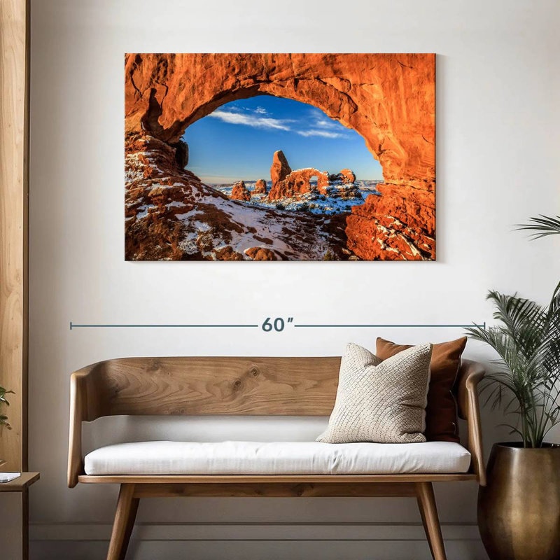 Kavia arches à travers une arche, H 30 po x l 45 po