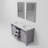 Marsyas 60 in W x 22 in D Double Bath Vanity and 24 in Mirrors-113388539-113388540