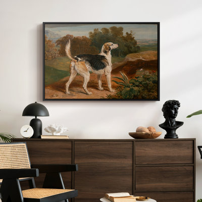 Ravager, One of the Lambton Hounds, 1835-James Ward-Framed Gallery Wrapped Canvas