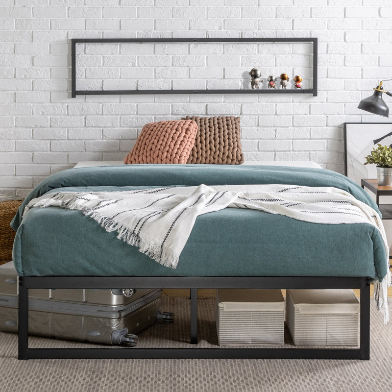Desoto Tool-Free Quick Lock Metal Bed Frame, Double (4'6)
