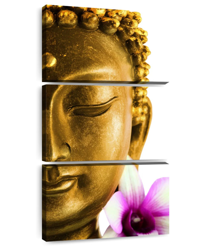 Buddha And Orchid