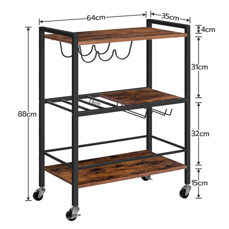 Craigban 64cm Bar Cabinet