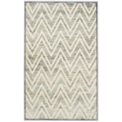Tapis performance à chevrons Haileymarie