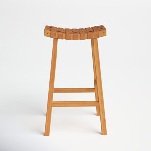 Markus Counter Stool with Solid Wood Frame