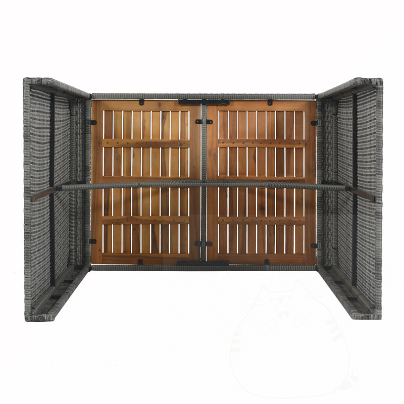 Outdoor Wicker Bar Set for Relaxing and Entertaining, Enhancing Patio Experience