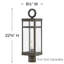 Porter 1 -Light 22.75" H Hardwired Lantern Head-787830790