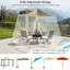 Paravent de table pour parasol de patio-72820455