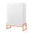Modern Minimalist Coffee Table with LED Lighting and Ample Storage, Perfect for Contemporary Living Spaces.-448484411