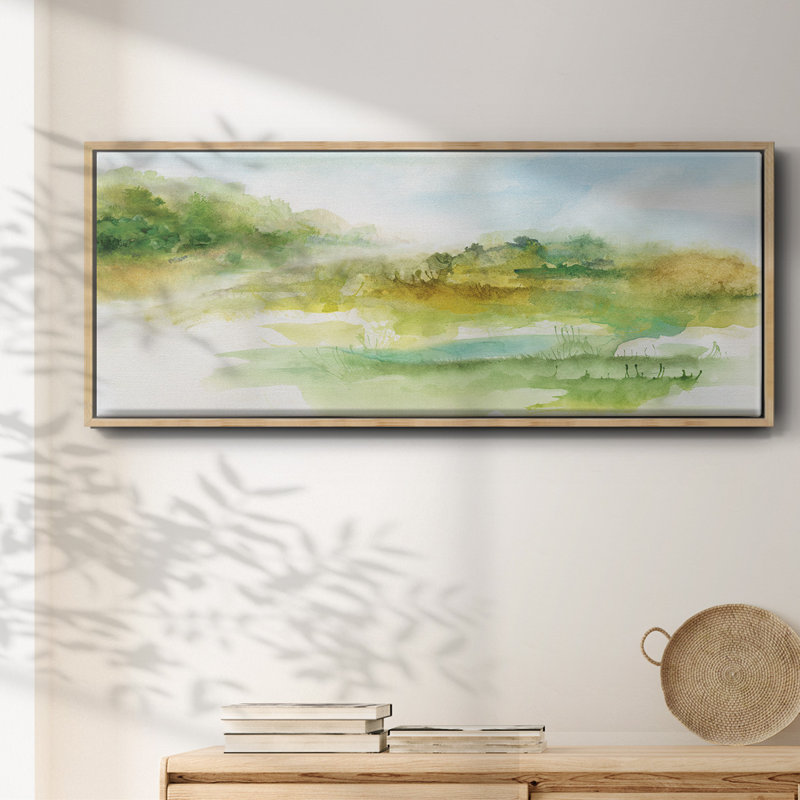 Dreamy Highland - toile encadrée, H 20 po x l 50 po