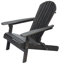 Chaise Adirondack pliante en bois d'acacia rustique-327182261