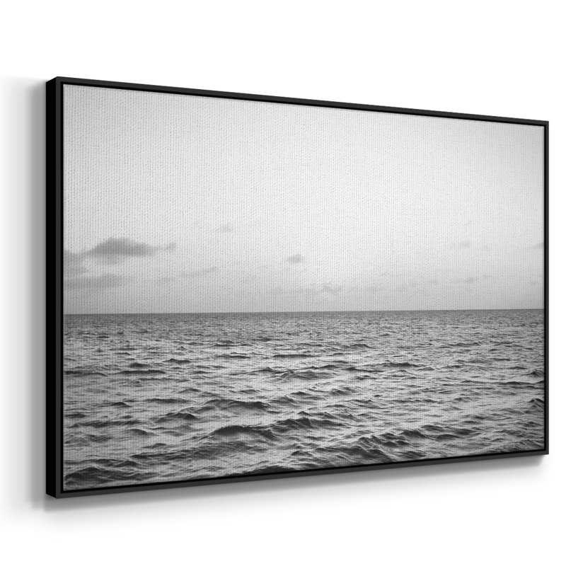 Coast To Coast, reproduction d'art sur toile encadrée, H 25 po x l 37 po x P 2 po, Noir