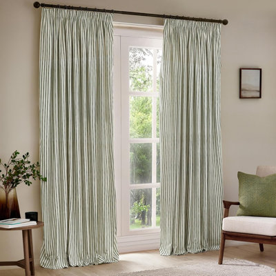Room Darkening Curtain Panel Pair