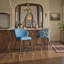 Ensemble de 2 chaises de bar rembourrées Jacquard-1764797895