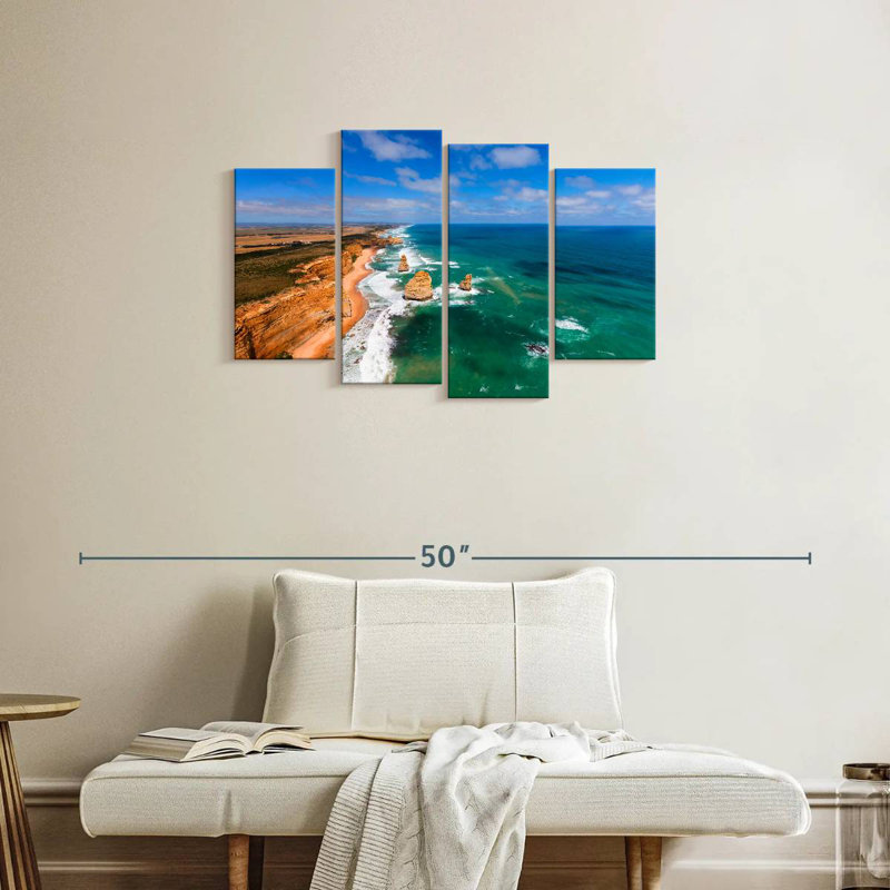 Gillard Great Ocean Road Cliff, H 22 po x l 36 po