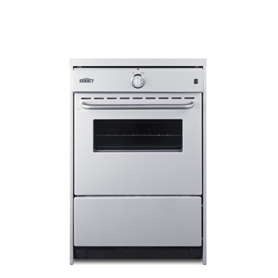 Summit Appliance 24" Wide White Induction Range
