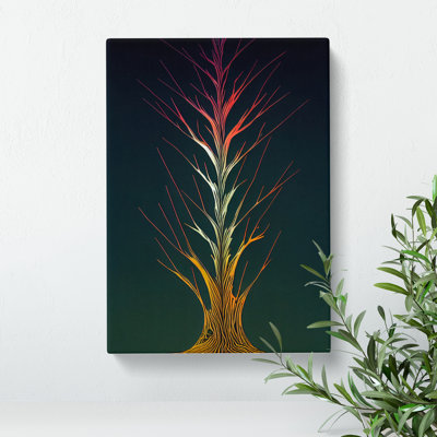 The Bold Tree - Wrapped Canvas