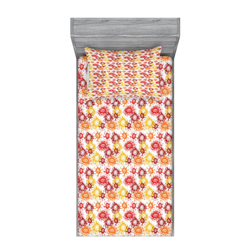 Microfiber Sheet Set, Twin XL Sheet Set + Fitted Sheet + 1 Pillowcase