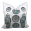 Chinois Ceramic Square Pillow Cover & Insert-50817902