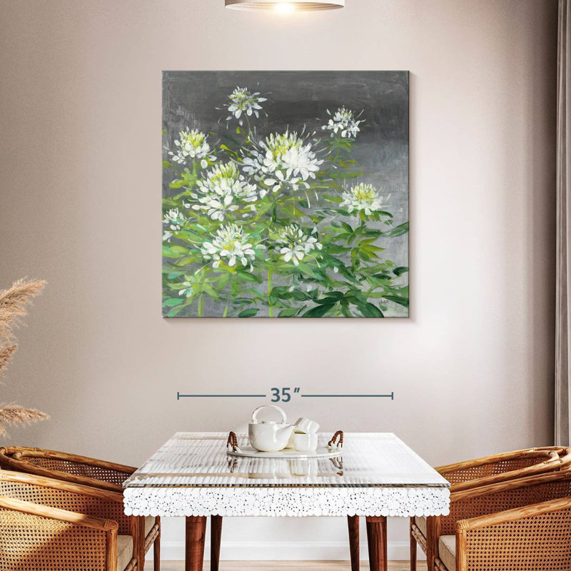 Harnek Farmhouse Cleome II, 39'' H x 39'' W