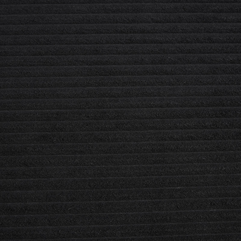 Modern Convertible Sofa Bed, Black