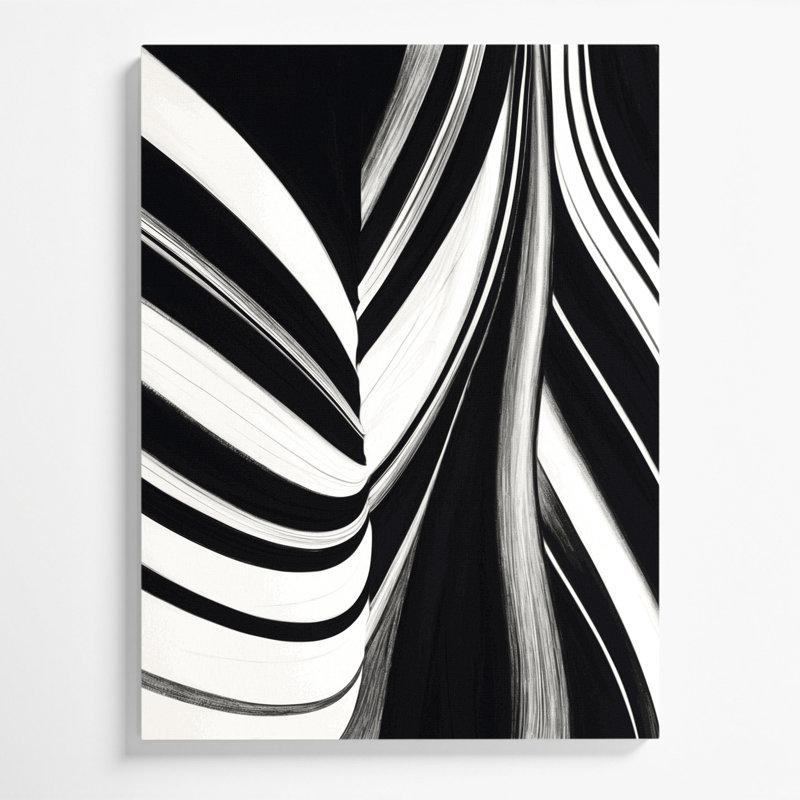 Art mural sur toile DiagonalStripes, H 24 po x l 36 po