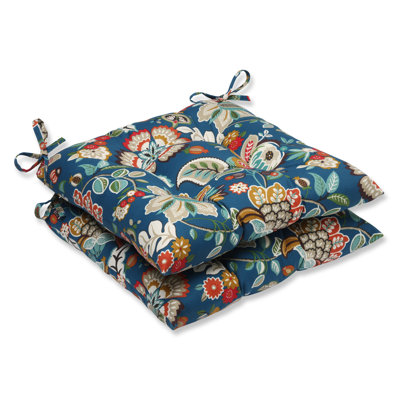 Dornhof Outdoor 5'' Dining Chair Chair Pad Cushion