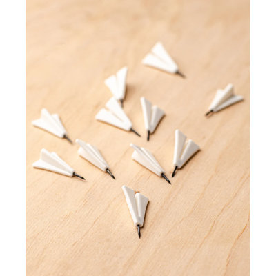 Airplane Push Pins Set Of 20 Plane Shaped Pins For Travel Wall Map