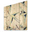 Grue asiatique - reproduction traditionnelle sur bois de pin naturel-58681350