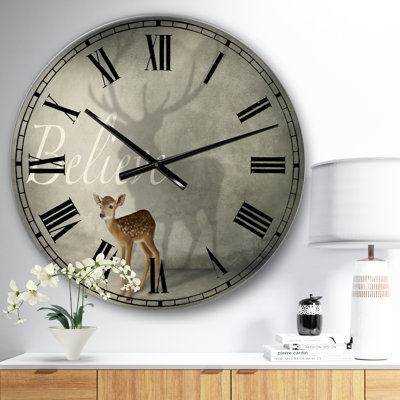 Horloge murale Believe Shadow III