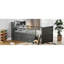Cadre de lit simple pour lit double, gris, 4 tiroirs, garde-corps, tête de lit style maison, escalier à 2 marches et sous-espace, lit plateforme, aucun sommier requis gris avec tablette de rangement, sommeil sécuritaire, assemblage facile-129628303