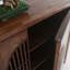 Armoire d'appoint moderne en bois massif