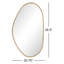 Brinley Flat Metal Wall Mirror-108009270
