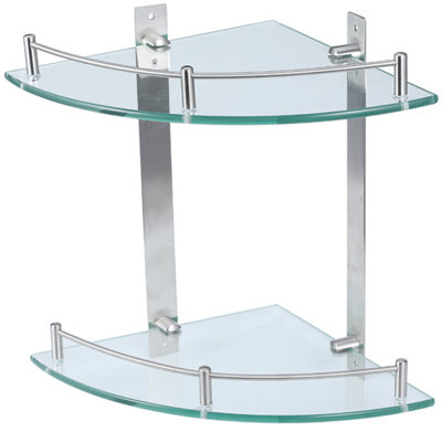 Stainless Steel Bathroom Shelves