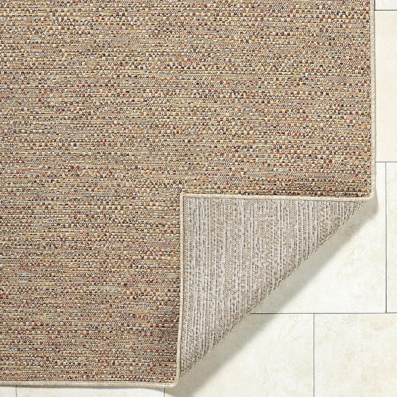Blunk Cottage Outdoor Machine Woven Area Rug CEE2302, Rectangle 6'3" x 9'