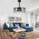 21" Reversible 7-Blade Crystal Ceiling Fan With Lights And Remote, APP Control, 6-Speed, Timer