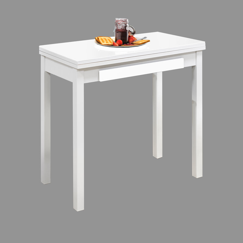Raphaelle Rectangular 80Cm L x 80Cm L Dining Table, Green