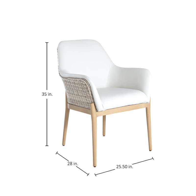 Palma Patio Dining Armchair with Cushion