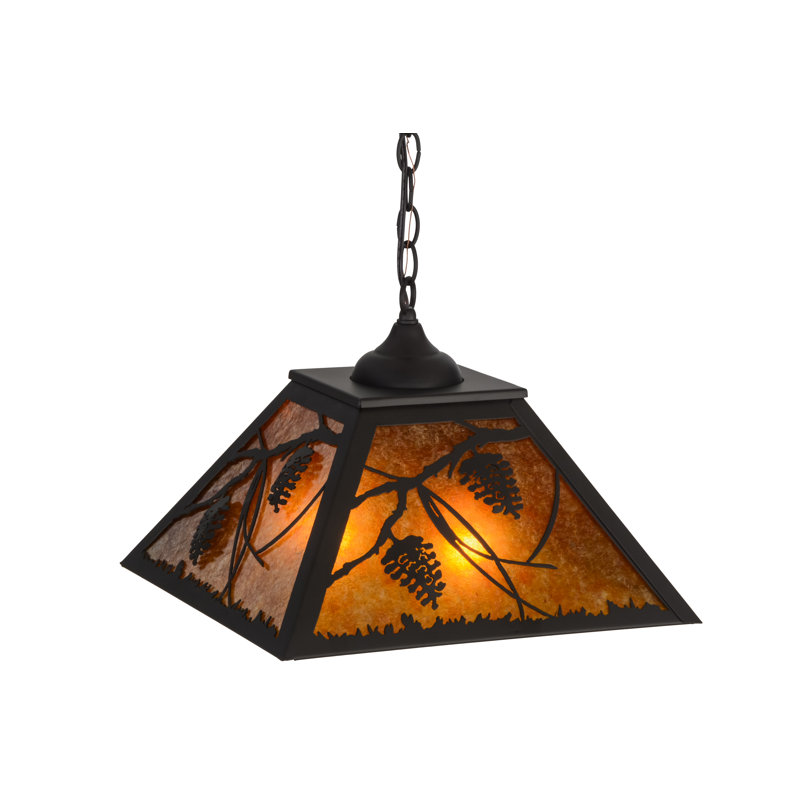 Rustic Lodge 2 - Light Pendant, Oil Rubbed Bronze
