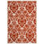 Tapis rouge/ivoire damassé Cargin-19265565
