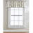 Nikalas Geometric Tailored Window Valance-2085704386