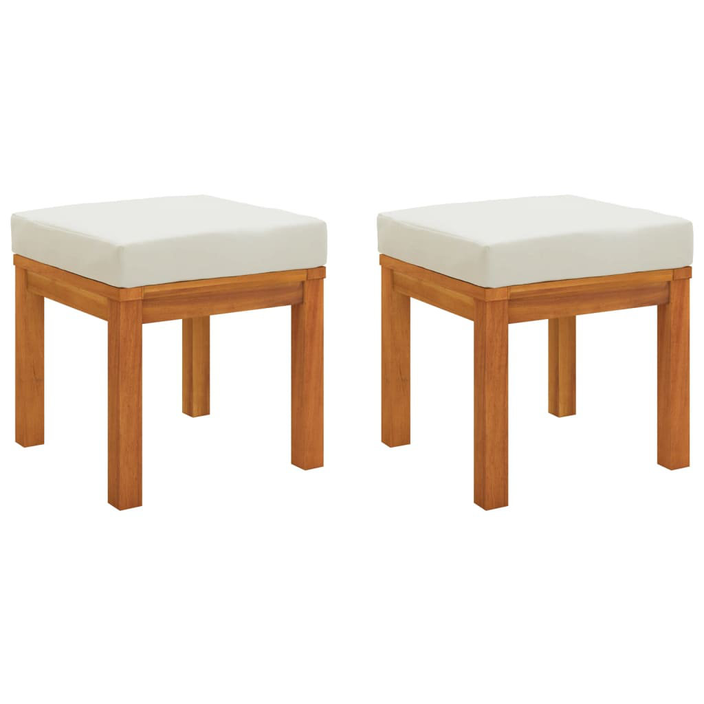 Latitude Run® Outdoor Ottomans with Cushions