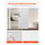 Sliding Barn Door with Hardware Kit  MDF Panel PVC Surface-768992550