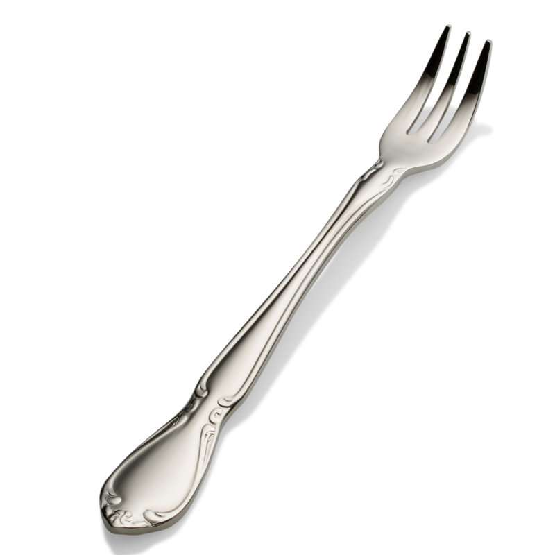 Queen Anne Stainless Steel Seafood Fork