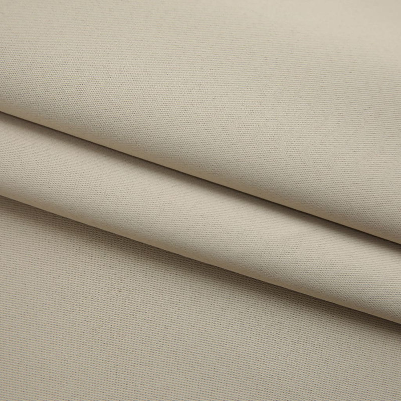 Azurae Blackout Curtain Single Panel, Beige