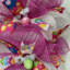 Couronne de Pâques avec lapin floral